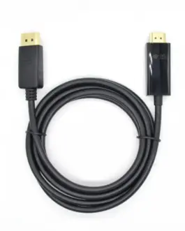 TB DisplayPort- HDMI 1.8 m. кабел черен