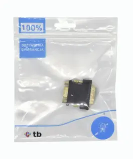 Alternative view of TB адаптер DVI M - VGA F gold plated, 24 + 5/15 pin
