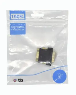 Alternative view of TB адаптер DVI M - VGA F gold plated, 24 + 5/15 pin