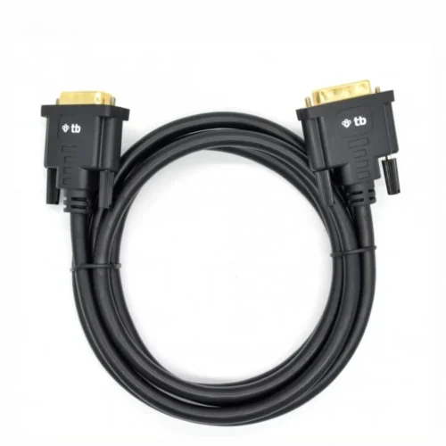 TB DVI кабел M 24 + 1 1.8 m. черен gold plated