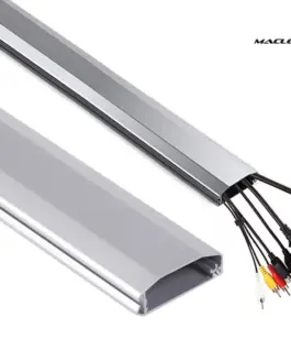 Maclean кабел cover strip gray MC-693S 60x20x750mm