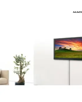 Alternative view of Maclean кабел cover strip gray MC-693S 60x20x750mm