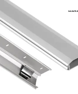 Maclean кабел cover strip gray MC-693S 60x20x750mm