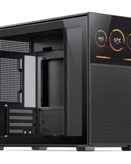 Кутия за компютър Jonsbo D31 Mesh Screen TG mATX Черен