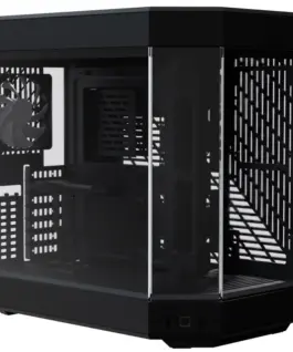 Кутия за компютър HYTE Y60 Tempered Glass Mid-Tower Черна