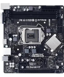 Дънна платка BIOSTAR H61MHV3 Intel H61 sock. 1155 Ver 7.0