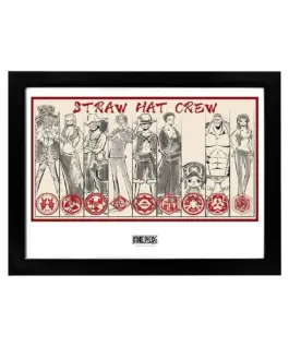 GBEYE ONE PIECE - Framed print "Straw Hat Crew" (30x40)