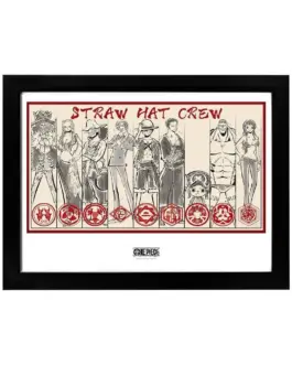 GBEYE ONE PIECE - Framed print "Straw Hat Crew" (30x40)