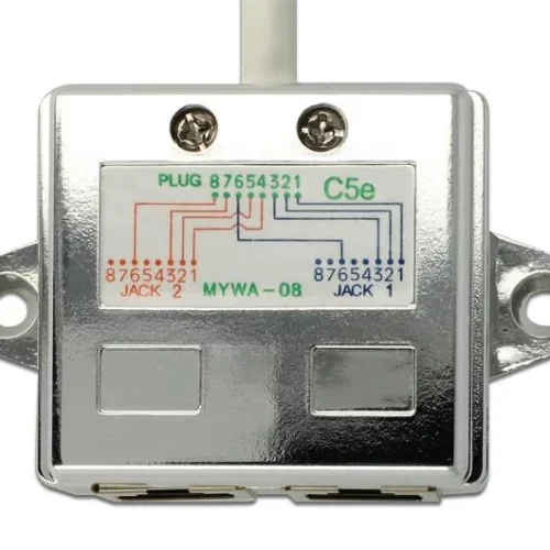 Alternative view of Адаптер DeLock Port Doubler, 1 x RJ45 plug - 2 x RJ45 jack (2 x Ethernet)