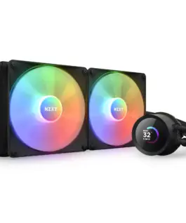 Охладител за процесор NZXT Kraken 280 RGB Black LCD Display