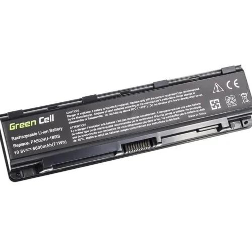 Alternative view of Батерия за лаптоп GREEN CELL, Toshiba Satellite C850 C855 C870 L850 L855 PA5024, 10.8V, 6600mAh