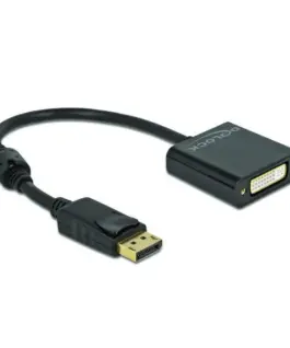 Адаптер Delock 63482 DisplayPort мъжко - DVI женско