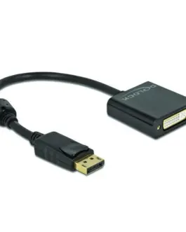 Адаптер Delock 63482 DisplayPort мъжко - DVI женско