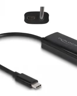 Alternative view of Мрежова карта Delock 61026 USB-C - RJ45, USB 3.2 Gen 1 RTL8153B, Gigabit Ethernet, PD 3.0
