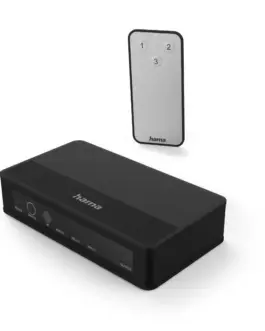 Alternative view of Превключвател / суич HAMA 4K-HDMI 3x1, 121770