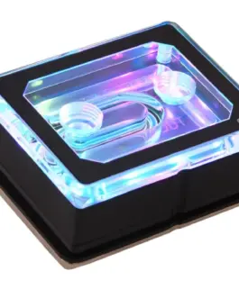 Воден блок за процесор Alphacool Eisblock XPX Aurora PRO Acryl Black Digital