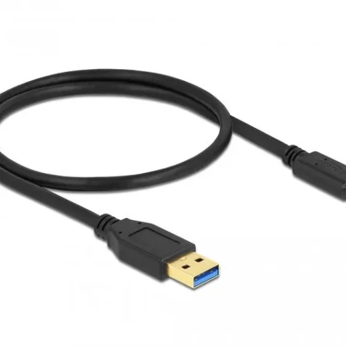 Alternative view of Кабел Delock USB-C мъжко - USB 3.2 A мъжко, 0.5 м