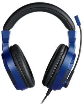 Alternative view of Геймърски слушалки Nacon Bigben PS4 Official Headset V3 Blue, Микрофон, Син