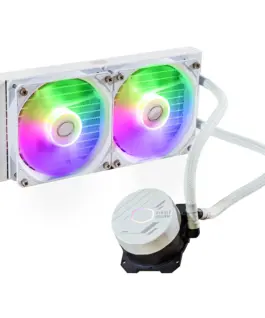 Охладител за процесор Cooler Master ML240L Core ARGB White