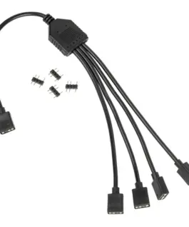 Alternative view of Кабел Kolink ARGB 1-4 Сплитер - 30 cm