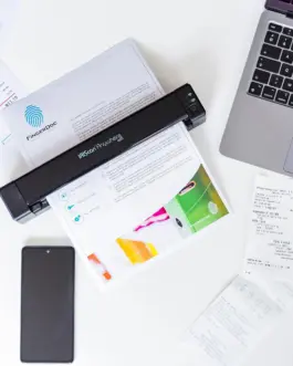 Alternative view of Преносим скенер IRIS IRIScan Anywhere 6 Wifi, A4, USB-C, Черен