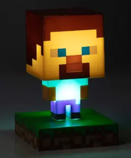 Alternative view of Статуетка Paladone Minecraft: Steve Icon Light BDP