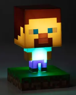 Alternative view of Статуетка Paladone Minecraft: Steve Icon Light BDP
