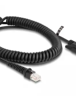 Кабел Delock RJ50 мъжко - D-Sub 9 женско 1.5 Черен