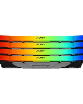 Alternative view of Памет за компютър Kingston FURY Renegade RGB 128GB(4x32GB) DDR4 3200MHz CL16