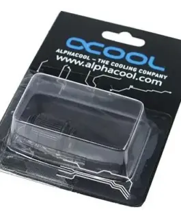 Alternative view of Адаптер Alphacool HF, Двоен нипел, G1/4 - G1/4, Въртящ се, Черен мат