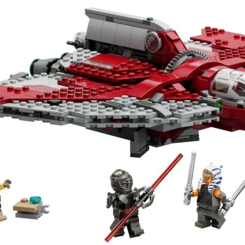 Alternative view of LEGO Star Wars - Ahsoka Tano's T-6 Jedi - 75362