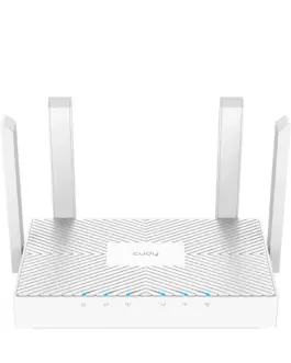 Безжичен рутер CUDY WR1300E Двубандов AC1200 300+867 Mbps 3xGigabit