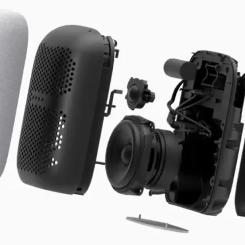 Alternative view of Безжична колонка Google Nest Audio, Бяла