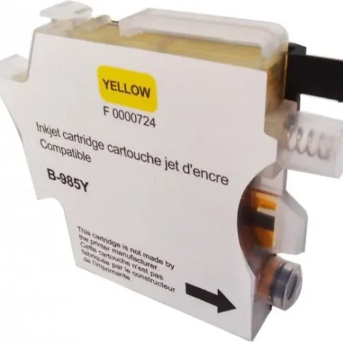 Alternative view of Мастилница UPRINT LC985, BROTHER, Yellow