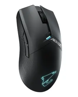 Alternative view of Безжична геймърска мишка Gigabyte Aorus M6 RGB Fusion