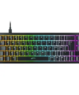 Геймърскa механична клавиатура XTRFY K5 65% Hotswap RGB подсветка UK Layout Kailh Red