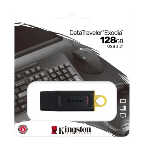 ФЛАШ ПАМЕТ Kingston DataTraveler Exodia – USB flash drive – 128 GB – PN