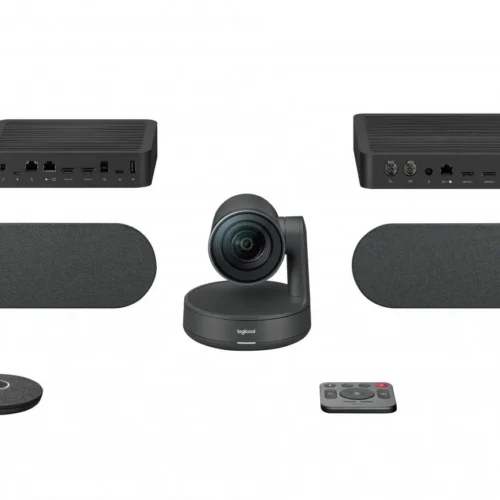 Видеоконферентна камера Logitech Rally Plus - 4K Ultra HD Video