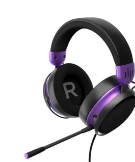 Alternative view of Геймърски слушалки Dark Project Sono Wired - Black/Violet