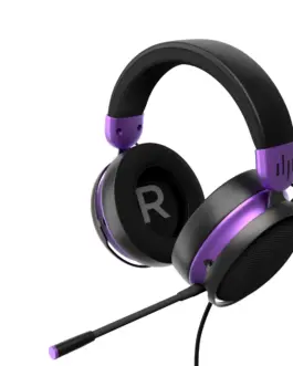 Alternative view of Геймърски слушалки Dark Project Sono Wired - Black/Violet