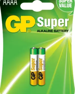 Алкална батерия GP 1.5V AAAA LR61- 2бр. в опаковка GP