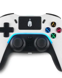 Безжичен геймпад Spartan Gear Aspis 4 за PC и PS4 Бял