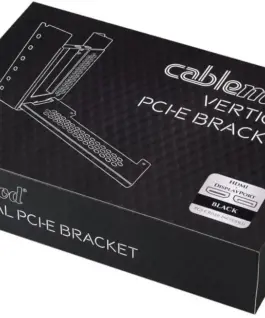 Универсален брекет и кабел за вертикален монтаж за видео карта CableMod PCIe x16