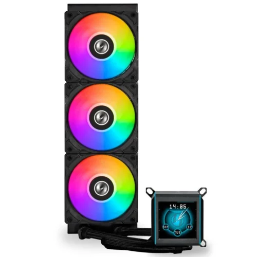 Alternative view of Охладител за процесор Lian Li GALAHAD II LCD 360 ARGB - Black
