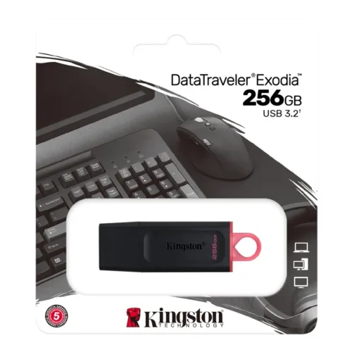 ФЛАШ ПАМЕТ Kingston DataTraveler Exodia – USB flash drive – 256 GB – PN