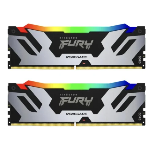 Памет за компютър Kingston Fury Renegade Silver RGB 32GB(2x16GB) DDR5 6400MHz