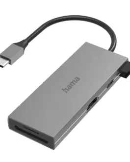 Alternative view of 6-портов хъб USB-C, 2 x USB-A, USB-C, HDMI, SD, microSD
