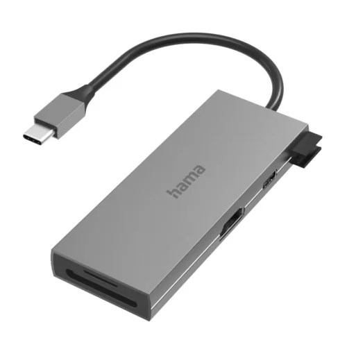 Alternative view of 6-портов хъб USB-C, 2 x USB-A, USB-C, HDMI, SD, microSD