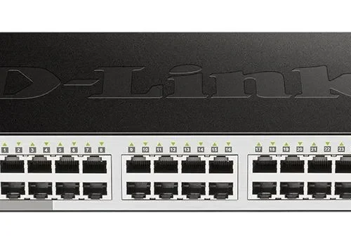 Суич D-Link DGS-1210-28 28-портов 10/100/1000 Gigabit Smart Switch including 4 x 1000Base-T /SFP ports управляем