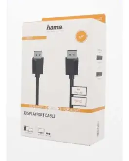 Alternative view of Кабел HAMA 200698, DisplayPort мъжко - DisplayPort мъжко, 5 м, Ultra-HD 4K, Черен